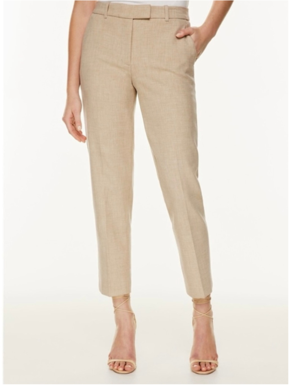 Wilfred Essence Pant Heather Oat Beige Size 4